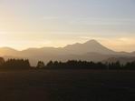 Chosk vrchy at evening from Liptovsk Trnovec