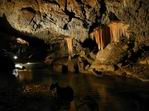 Underground stream of Demnovka at Slobody cave